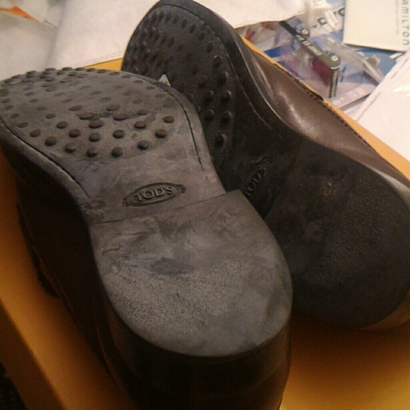 Tods leather penny loafers main image 4